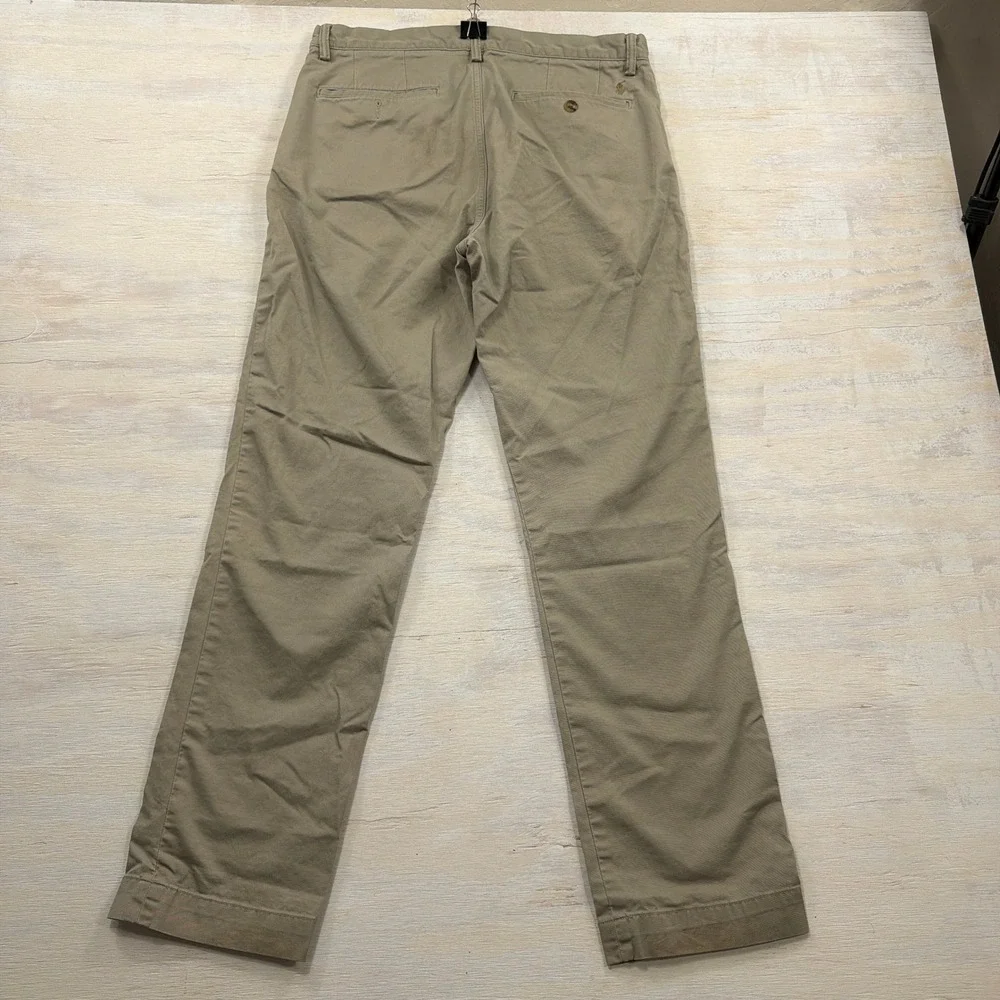Polo Ralph Lauren Chino Pants 32/32 Stretch Cotton Twill Khaki Tan Mens